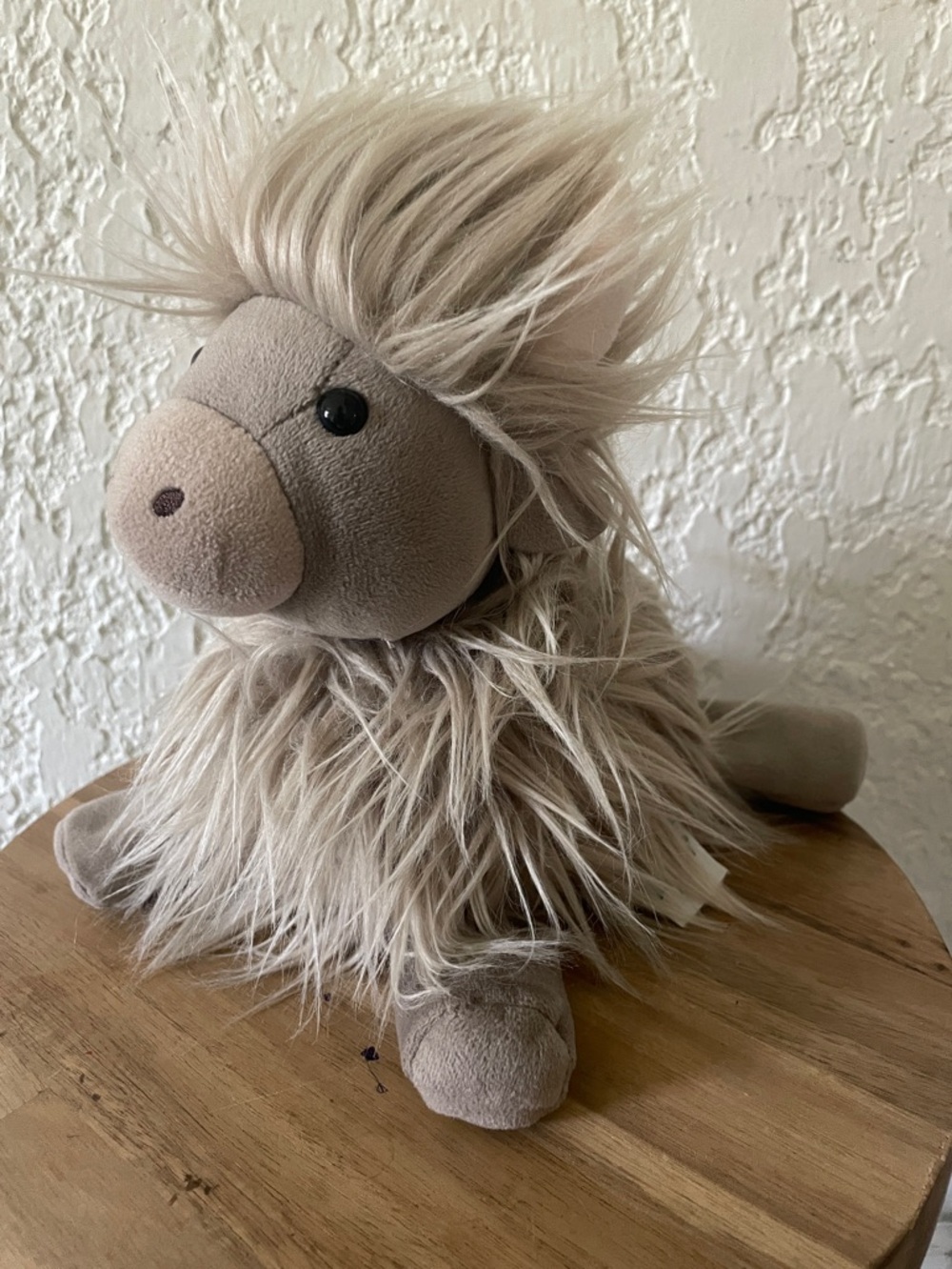 Jellycat RARE Retired Jellycat Gamboldown Hairy Cow